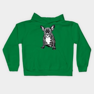 Sad Doggy Eyes Kids Hoodie